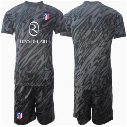 Atletico Madrid Keeper Thuis tenue Kids 2024-25 Korte Mouw (+ Korte broeken)